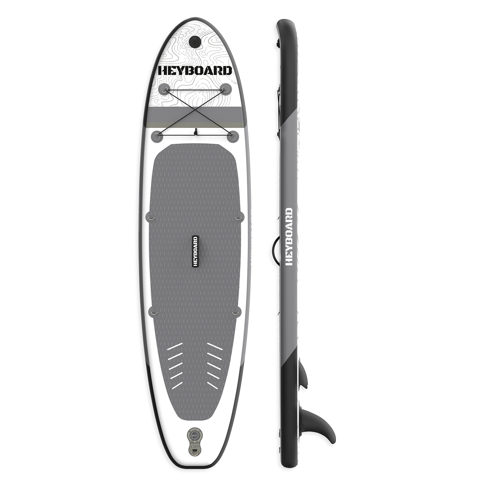 Heyboard All-Round Inflatable SUP Board - 10'6 Heyboard All-Round Inflatable SUP Board - 10'6