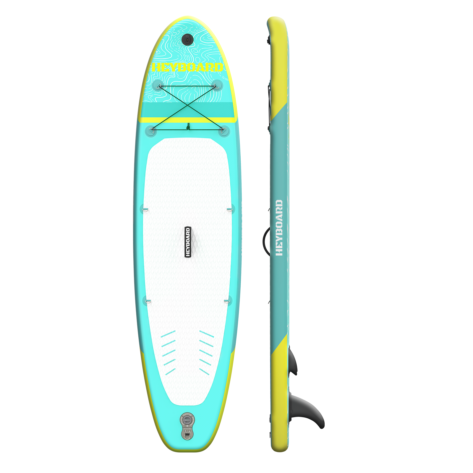 HEYBOARD SUP ALL ROUND 10'6 サップボード SUP Heyboard All-Round Inflatable SUP Board - 10'6