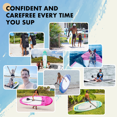 Heyboard All-Round Inflatable SUP Board - 10’6’’ - Pink