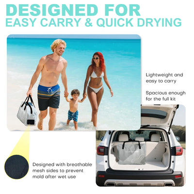 Inflatable Air Dock - 5ft x 6ft 8ft x 6ft 10ft x 6ft