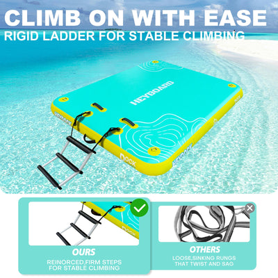 Inflatable Air Dock - 5ft x 6ft 8ft x 6ft 10ft x 6ft