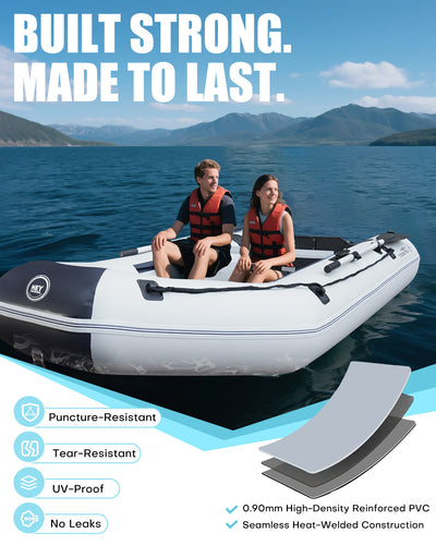 Inflatable Boat Dinghy for Fishing and Relaxation 10ft
