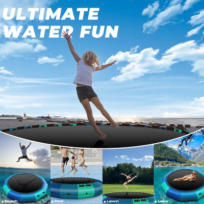 Inflatable Water Trampoline 10/12/15FT - Summer Fun Bounce